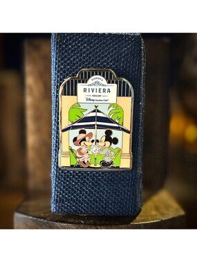 Disney’s Riviera Resort-Disney Vacation ClubMickey and Minnie Enamel Pin